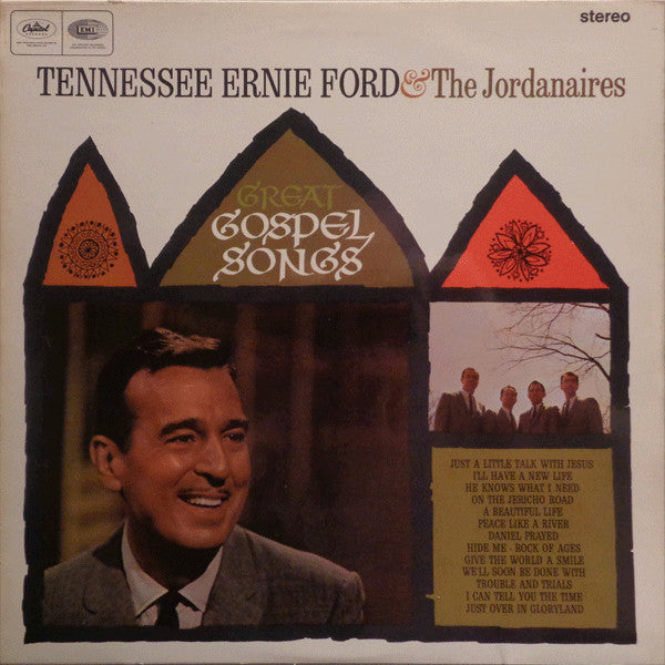 Tennessee Ernie Ford & The Jordanaires : Great Gospel Songs (LP)