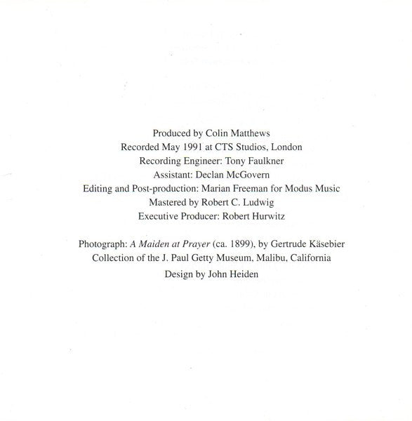 Henryk Górecki / Dawn Upshaw, London Sinfonietta, David Zinman : Symphony No. 3 (CD, Album)