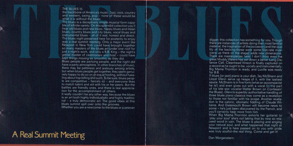 Various : The Blues - A Real Summit Meeting (Recorded Live At Newport In New York) (CD)