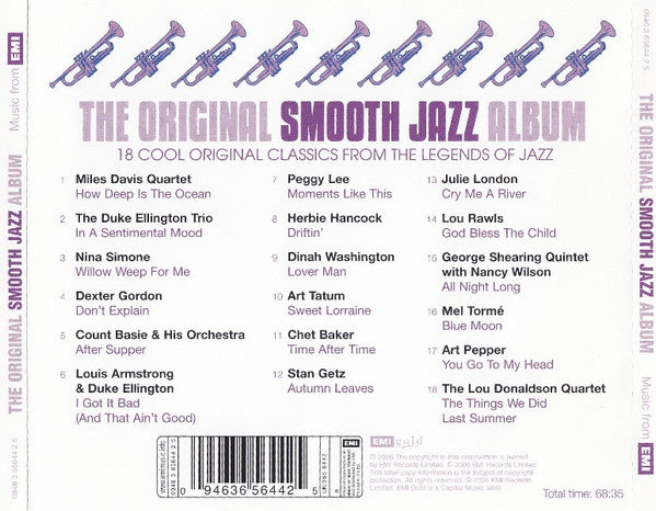Various : The Original Smooth Jazz Album (CD, Comp)