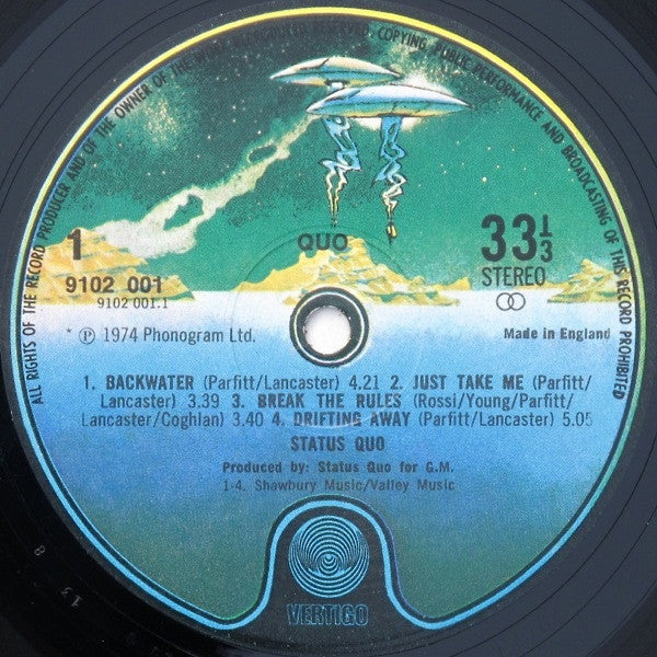 Status Quo : Quo (LP, Album, Mel)