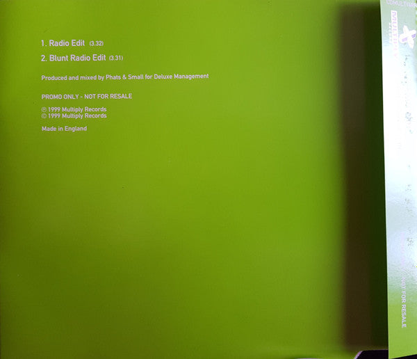 Phats & Small Presents Mutant Disco : Turn Around (CD, Single, Promo)