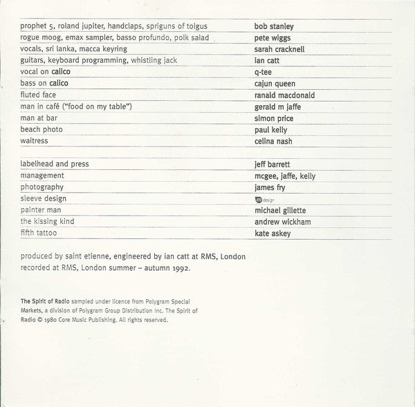 Saint Etienne - So Tough (CD) (Very Good (VG)) - DaddyPop