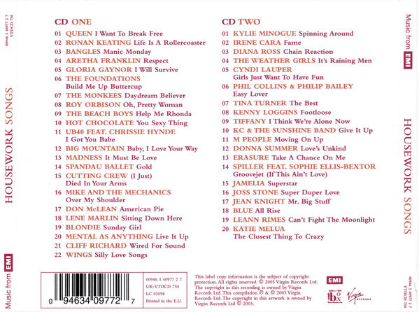 Various : Housework Songs (2xCD, Comp)