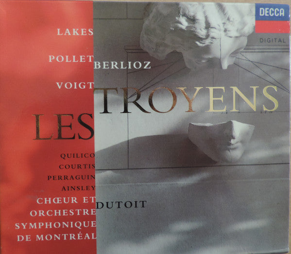 Hector Berlioz - Gary Lakes, Françoise Pollet, Deborah Voigt, Gino Quilico, Jean-Philippe Courtis, Helène Perraguin, John Mark Ainsley, Chœur De L'Orchestre Symphonique De Montréal Et Orchestre Symphonique De Montréal, Charles Dutoit : Les Troyens (4xCD, Album + Box, Sli)