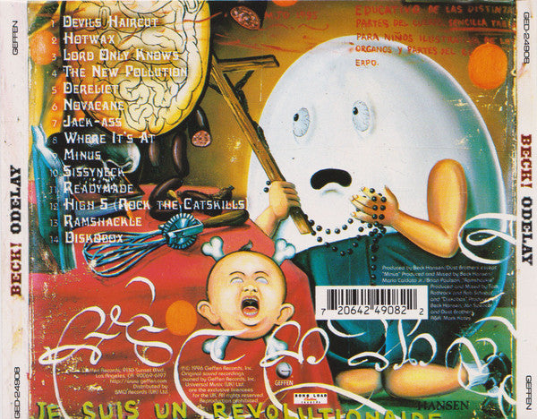 Beck : Odelay (CD, Album, RP)