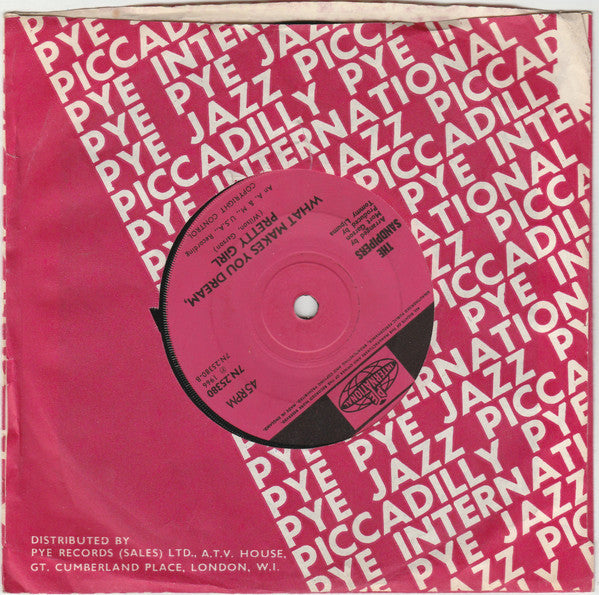 The Sandpipers : Guantanamera (7", Single, Sol)