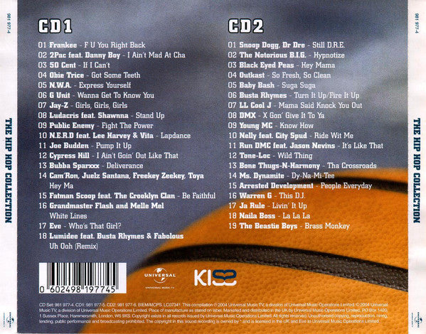 Various : Kiss Presents The Hip Hop Collection (2xCD, Comp)
