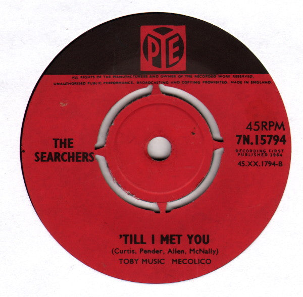 The Searchers : Goodbye My Love (7", Single)