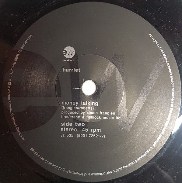 Harriet Roberts : Woman To Man (7", Single)