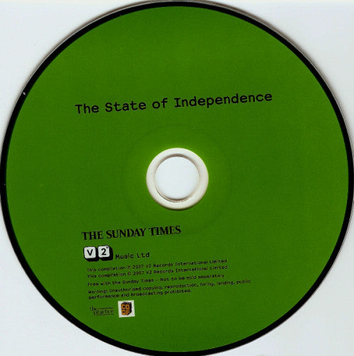 Various : The State Of Independence (CD, Comp, Promo)