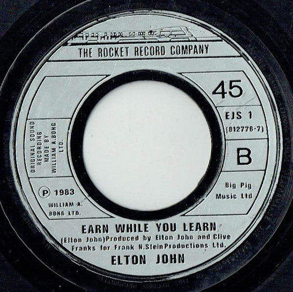 Elton John : I'm Still Standing (7", Single, Lar)