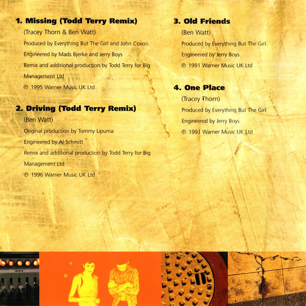 Everything But The Girl : The Best Of Everything But The Girl (CD, Album, Comp, War)