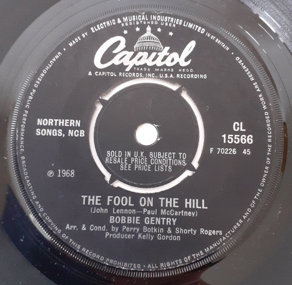Bobbie Gentry : The Fool On The Hill (7")