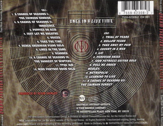 Dream Theater - Once In A Livetime (2xCD) (Very Good Plus (VG)) - DaddyPop