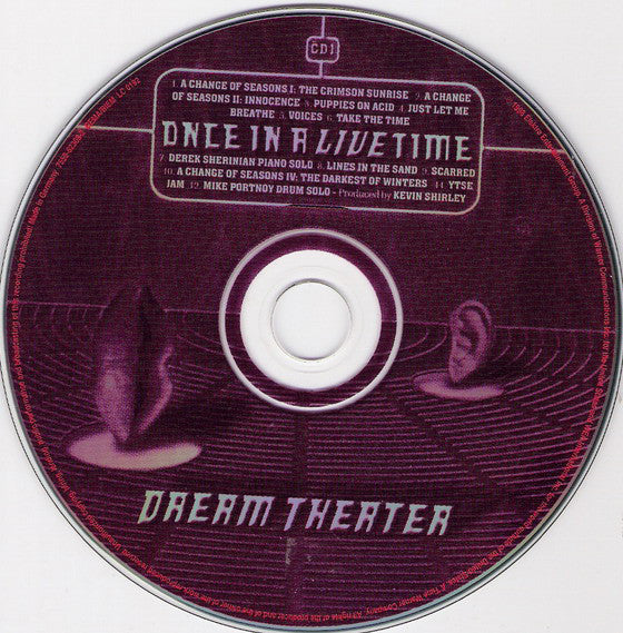 Dream Theater - Once In A Livetime (2xCD) (Very Good Plus (VG)) - DaddyPop