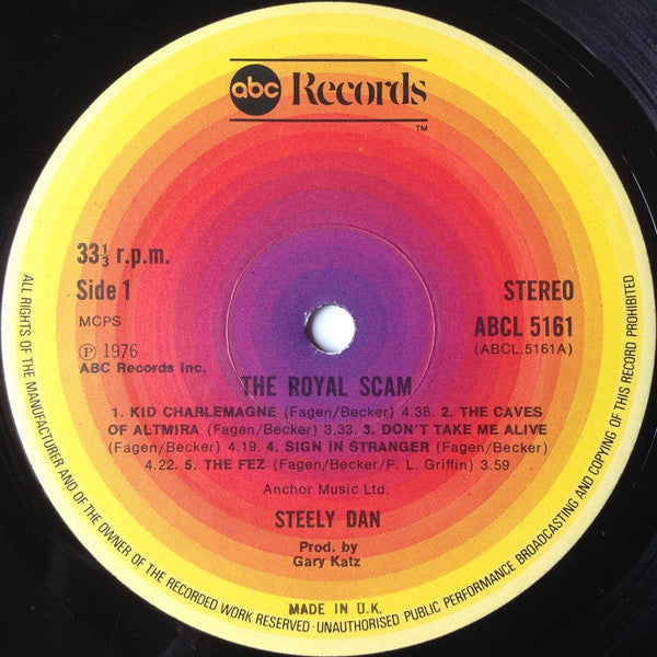 Steely Dan - The Royal Scam (LP) (Very Good (VG)) - DaddyPop