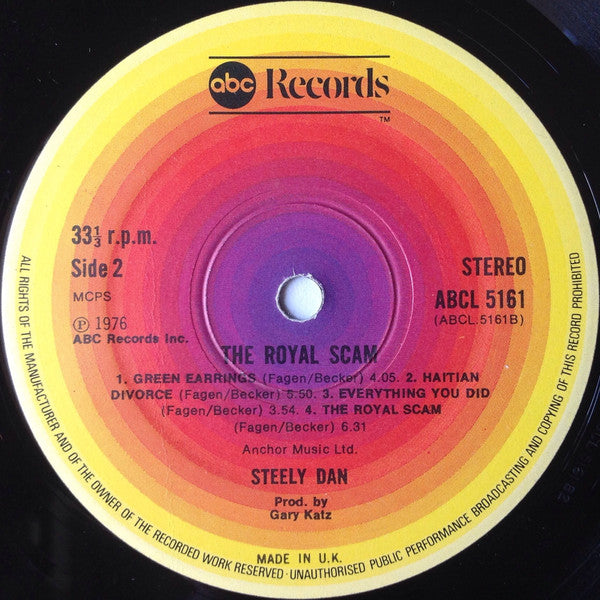 Steely Dan - The Royal Scam (LP) (Very Good (VG)) - DaddyPop