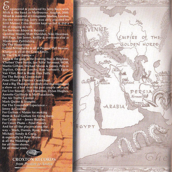 Mick Thomas And The Sure Thing : Dust On My Shoes (CD, Album, Enh)