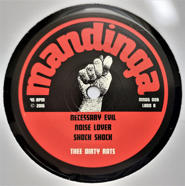 Thee Dirty Rats : Traps And Mass Confusion (7", EP)