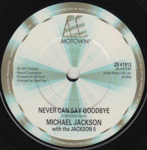 Michael Jackson With The Jackson 5 : I Want You Back '88 (7", Single)