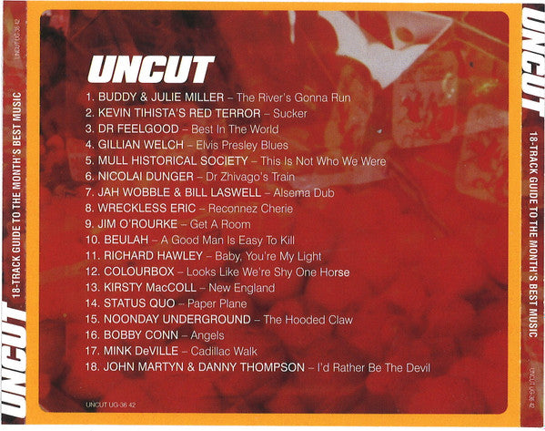 Various : Uncut (18-Track Guide To The Month's Best Music) (CD, Comp)