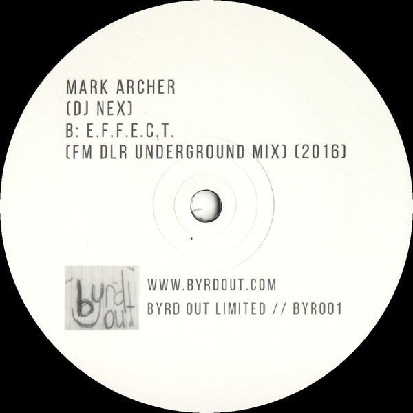 Mark Archer : Your Love / E.F.F.E.C.T. (FM DLR Underground Mix) (12", Ltd)