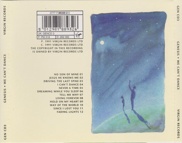 Genesis : We Can't Dance (CD, Album)