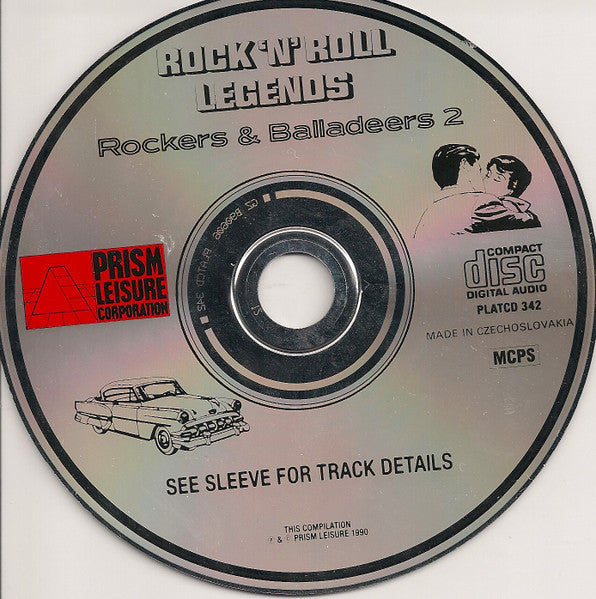 Various : Rock 'N' Roll Legends Rockers & Balladeers 2 (CD, Comp)