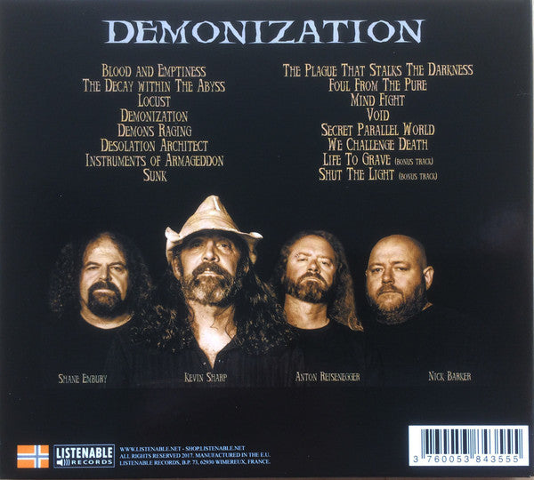 Lock Up (2) : Demonization (CD, Album, Ltd, Dig)