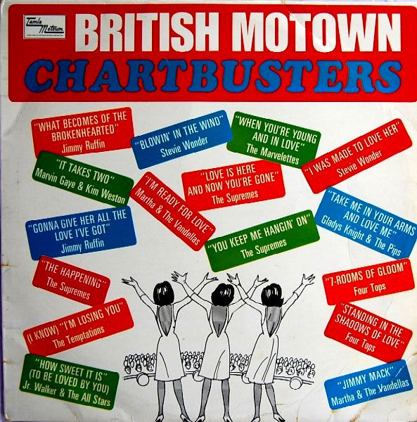 Various : British Motown Chartbusters (LP, Comp, Mono)