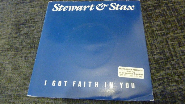 Stewart & Stax : I Got Faith In You (7")