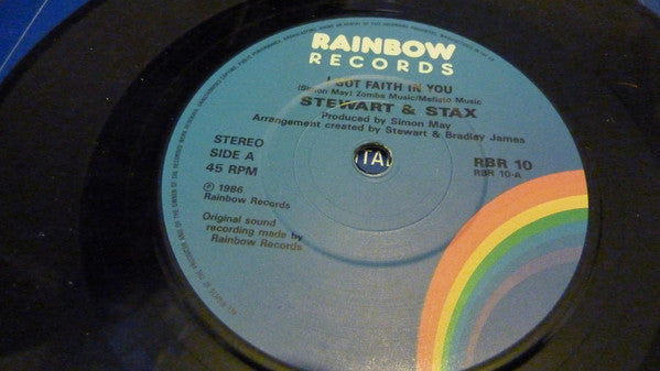 Stewart & Stax : I Got Faith In You (7")