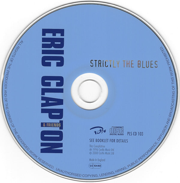 Eric Clapton & Various : Strictly The Blues (CD, Comp, RM)