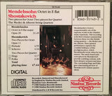 Felix Mendelssohn-Bartholdy, Dmitri Shostakovich, The Medici Quartet, The Alberni Quartet : Octet In E Flat, Two Pieces For Octet Elegy And Polka (CD)