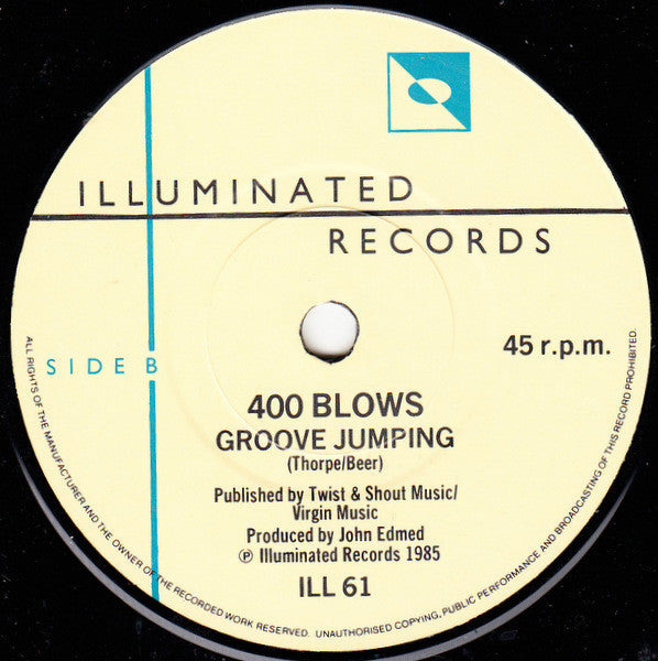 400 Blows : Movin' (7", Single)