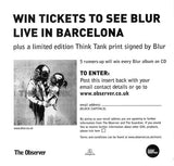 Blur : Exclusive 5 Track CD (CD, Comp, Promo)