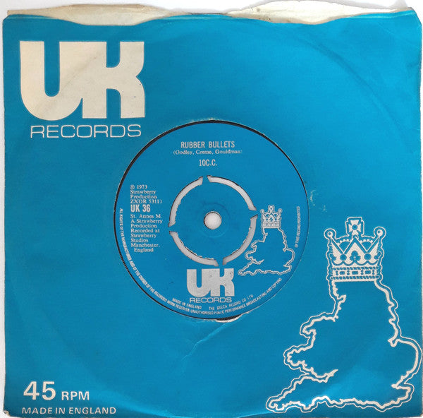 10cc - Rubber Bullets (7) (Very Good (VG)) - DaddyPop