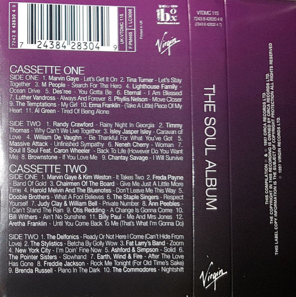 Various : The Soul Album (2xCass, Comp)