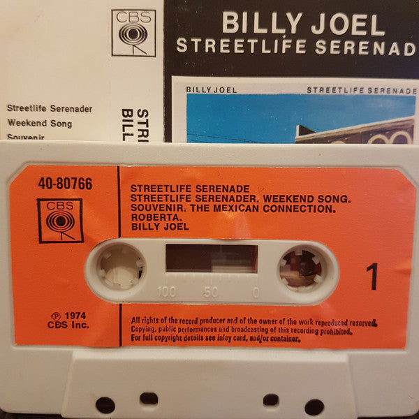 Billy Joel : Streetlife Serenade (Cass, Album)