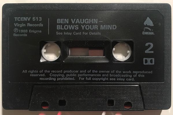Ben Vaughn : Ben Vaughn Blows Your Mind (Cass, Album)