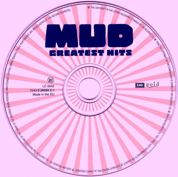 Mud : Greatest Hits (CD, Comp, RP)