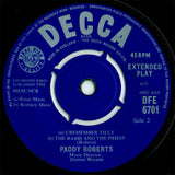 Paddy Roberts (2) : Paddy (7", EP, Mono)