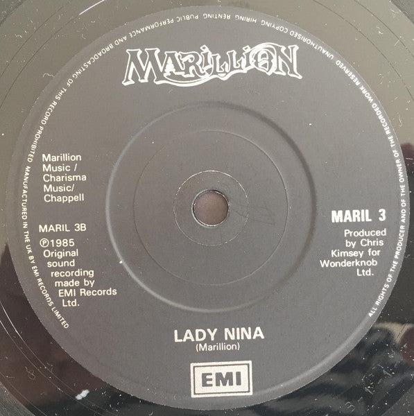 Marillion : Kayleigh (7", Single, Pap)