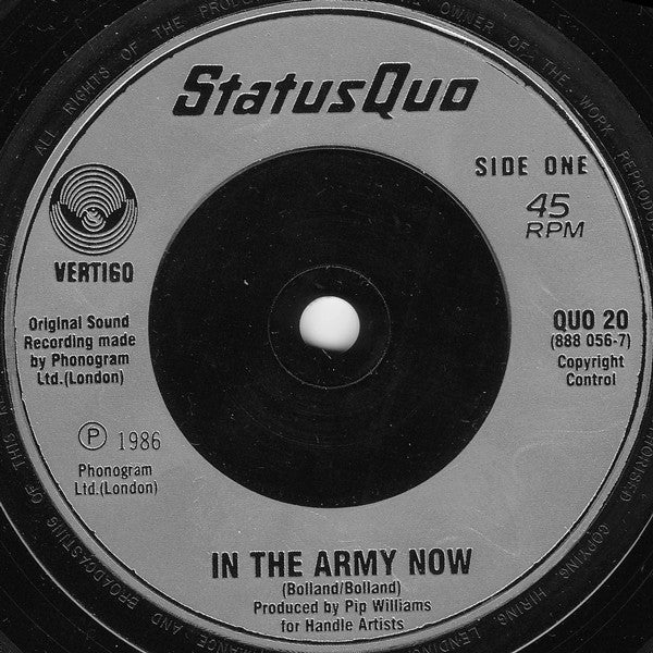 Status Quo - In The Army Now (7) (Very Good Plus (VG)) - DaddyPop