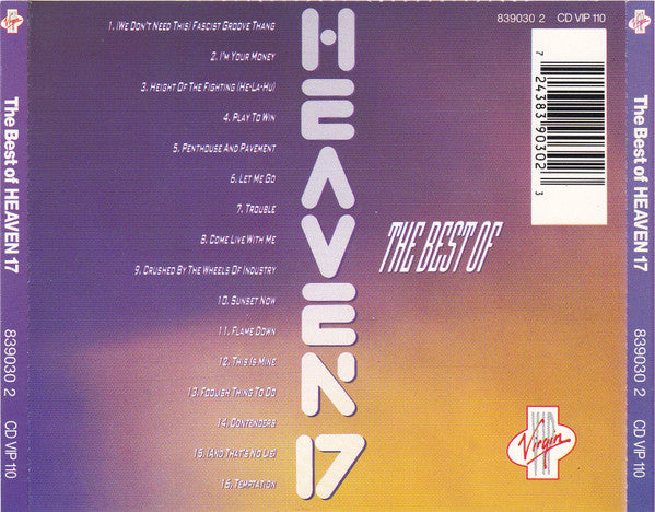 Heaven 17 : The Best Of Heaven 17 (CD, Comp, RE)