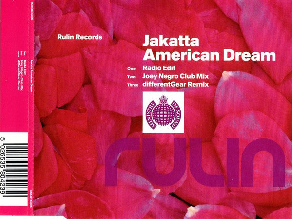 Jakatta : American Dream (CD, Single)