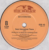 Beats International : Won't Talk About It (7", Single, Ora)