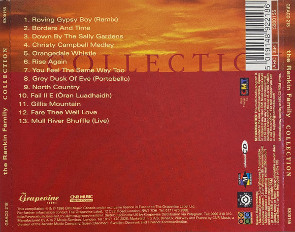 The Rankin Family : Collection (CD, Comp, Enh)