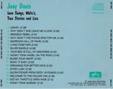 Joey Davis (2) : Love Songs, Waltz's, True Stories And Lies (CD, Album)
